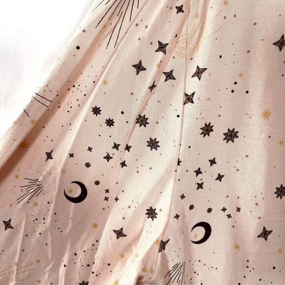 Soma Cool Nights Pajama Top Sz L‎ Starlight Mini Porcelain Celestial Whimsy NEW - Picture 6 of 10